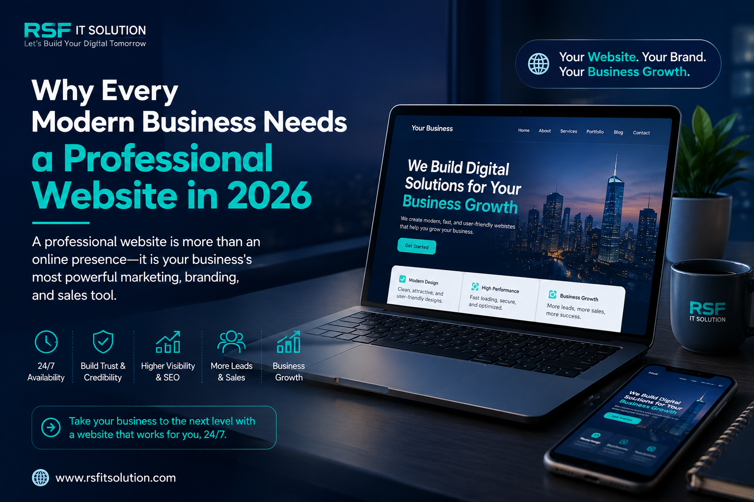Why Every Modern Business Needs a Professional Website in 2026